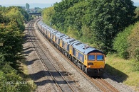 140908 - 0X66 Newport to Doncaster GBRF 66s 08/09/14